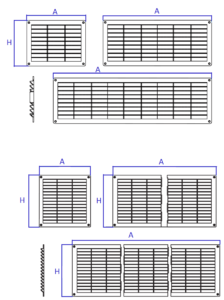 ROUND PLASTIC GRID WITH NET - Edilkomplast